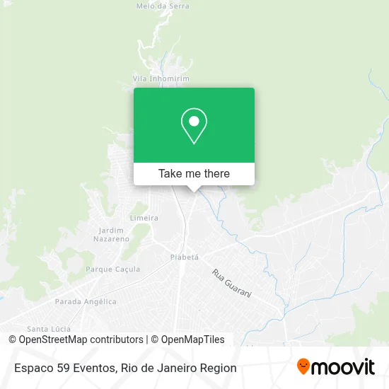 Espaco 59 Eventos map