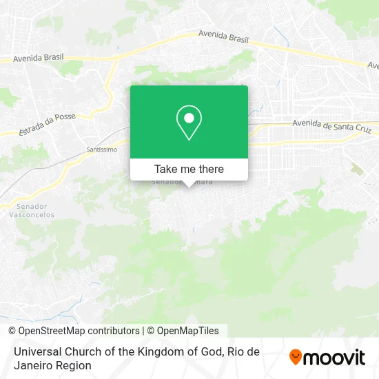Igreja Universal Do Reino De Deus map