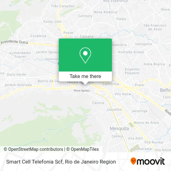 Smart Cell Telefonia Scf map