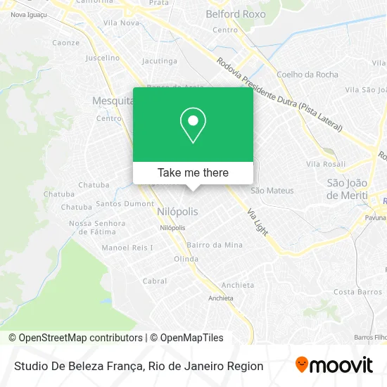 Studio De Beleza França map