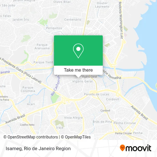 Isameg map