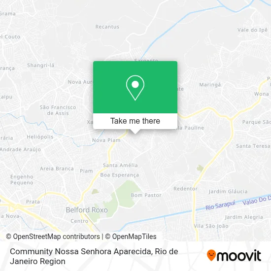 Community Nossa Senhora Aparecida map