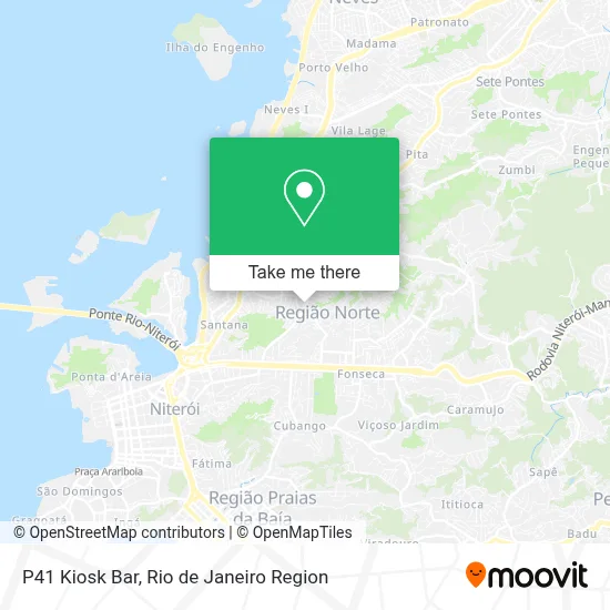 P41 Kiosk Bar map