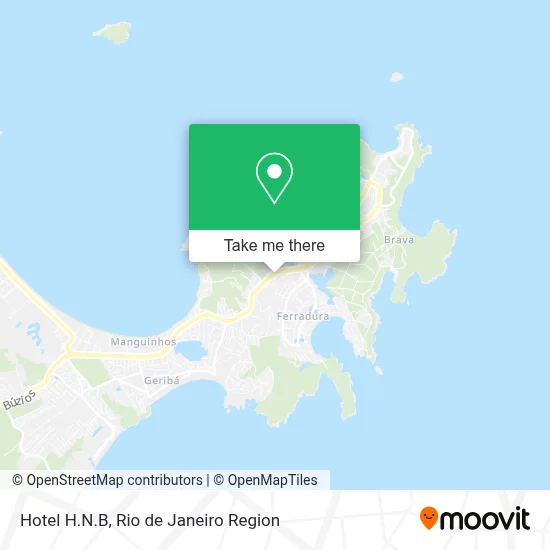 Hotel H.N.B map
