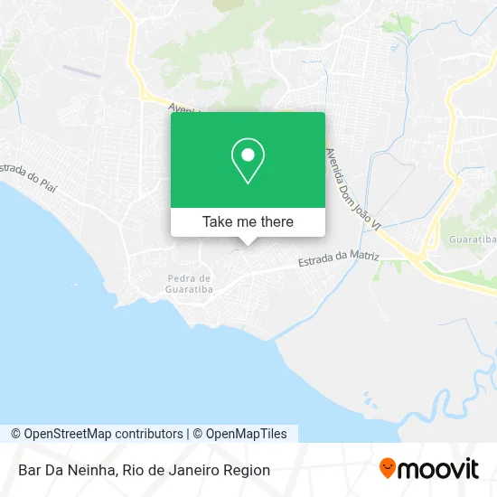 Bar Da Neinha map