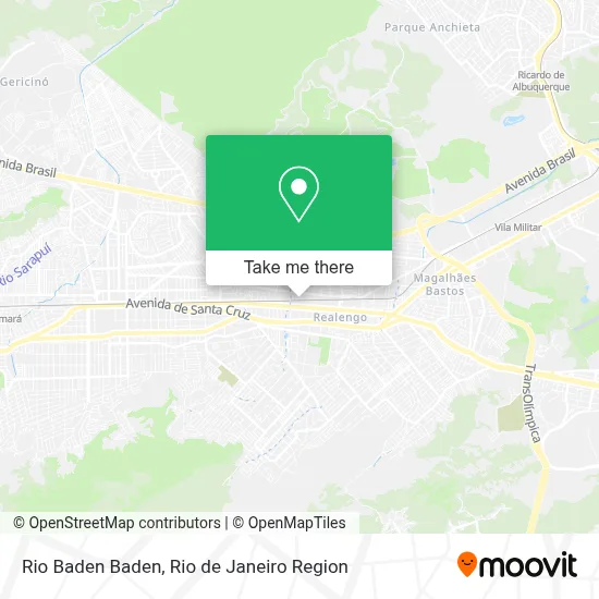 Rio Baden Baden map