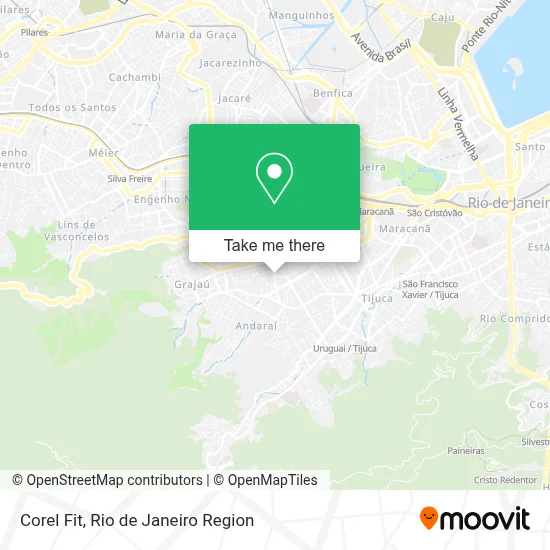Corel Fit map