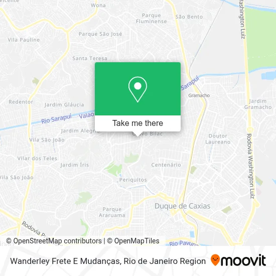Wanderley Frete E Mudanças map