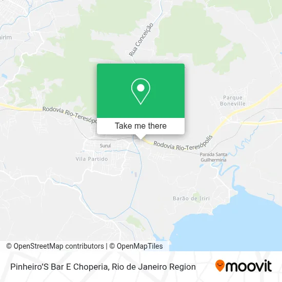 Pinheiro’S Bar E Choperia map