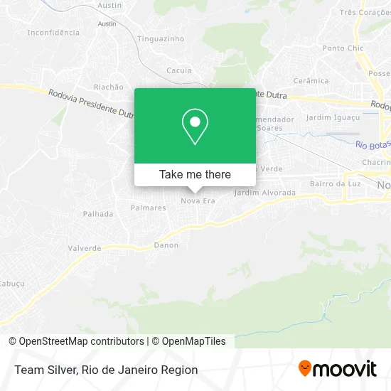 Team Silver map
