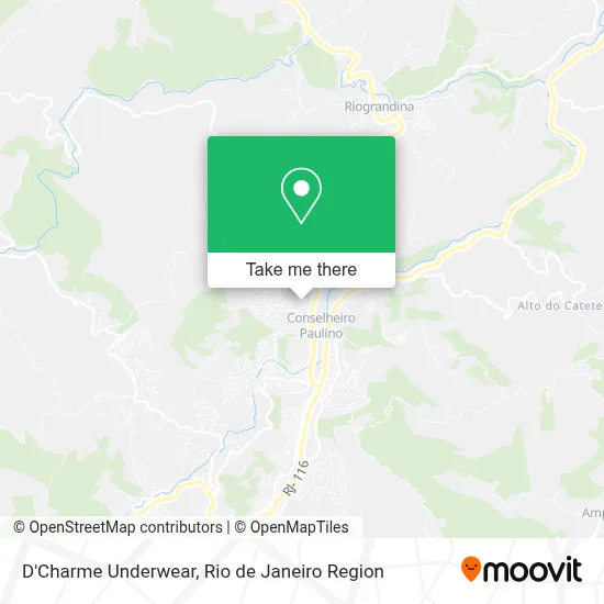D'Charme Underwear map