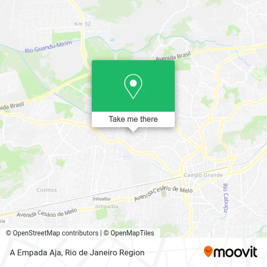 A Empada Aja map