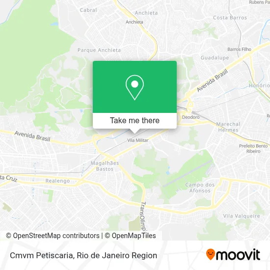 Cmvm Petiscaria map