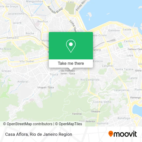Casa Aflora map