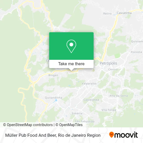 Müller Pub Food And Beer map