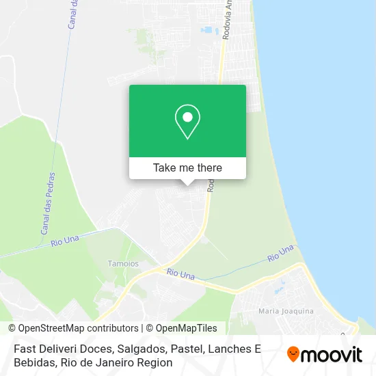 Fast Deliveri Doces, Salgados, Pastel, Lanches E Bebidas map