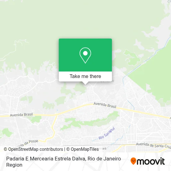 Padaria E Mercearia Estrela Dalva map
