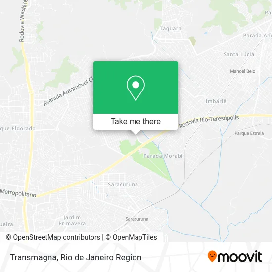 Transmagna map