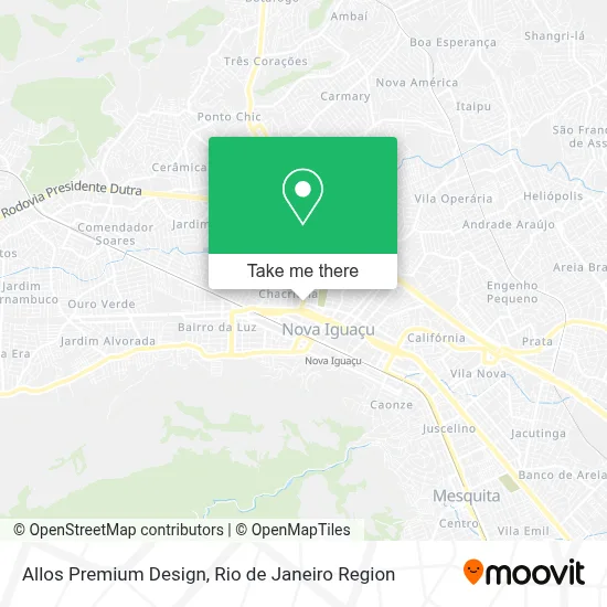 Allos Premium Design map