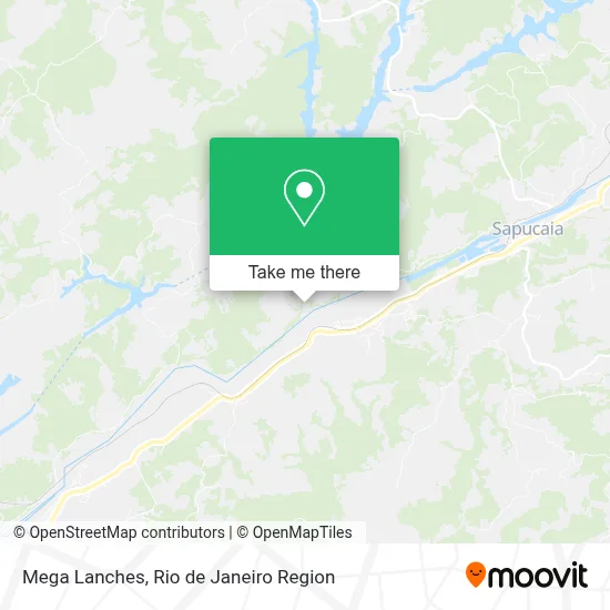 Mega Lanches map