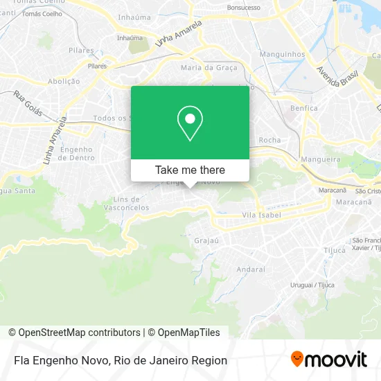 Fla Engenho Novo map