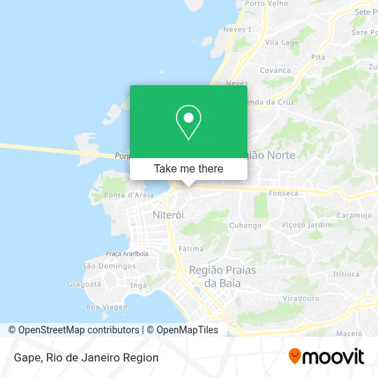 Gape map