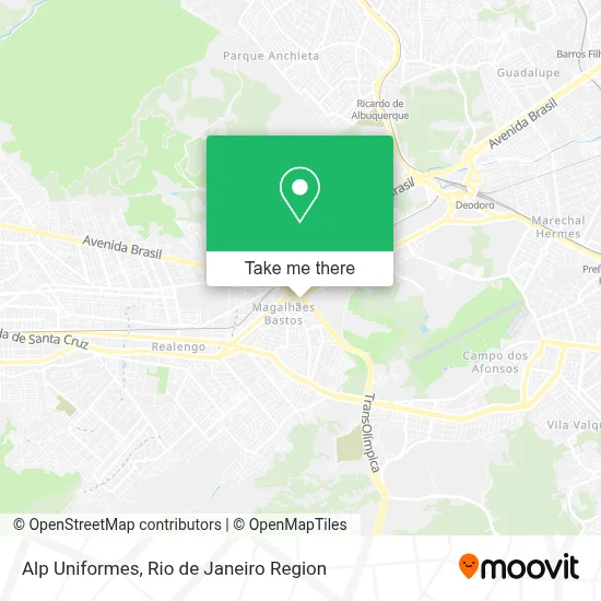 Alp Uniformes map