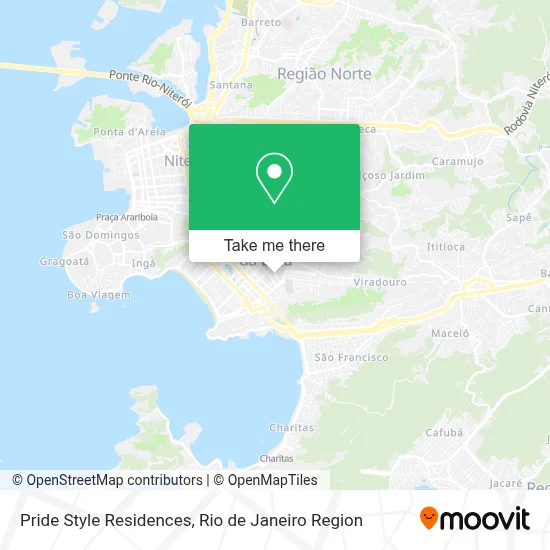 Pride Style Residences map