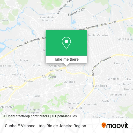 Cunha E Velasco Ltda map