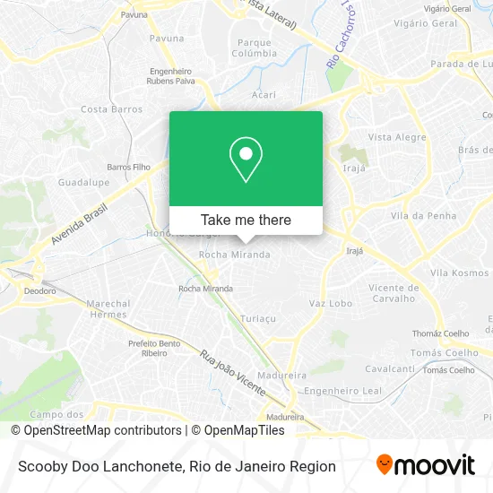 Scooby Doo Lanchonete map