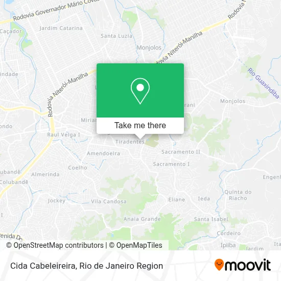 Cida Cabeleireira map