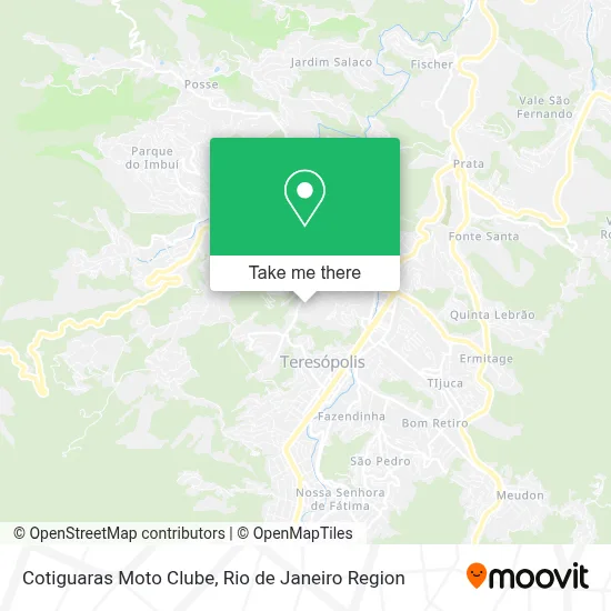 Cotiguaras Moto Clube map