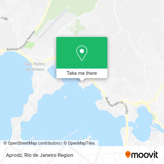 Aprodz map