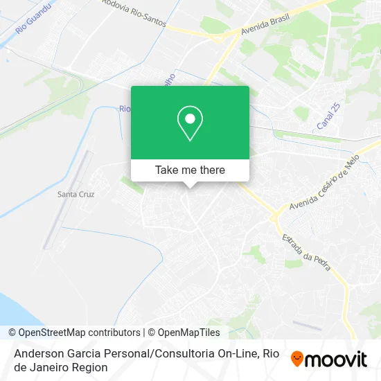 Anderson Garcia Personal / Consultoria On-Line map