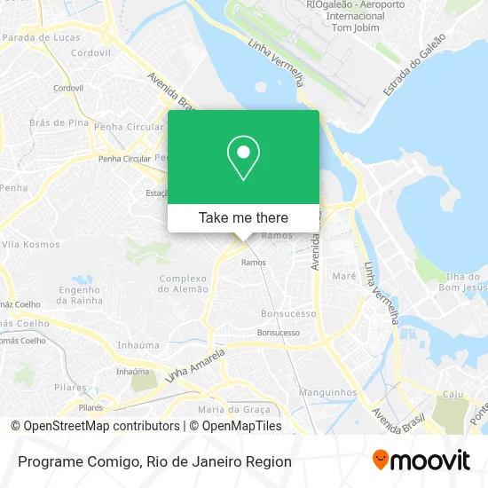 Programe Comigo map