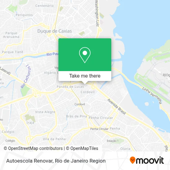 Autoescola Renovar map