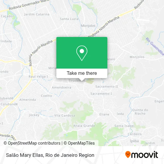 Salão Mary Ellas map