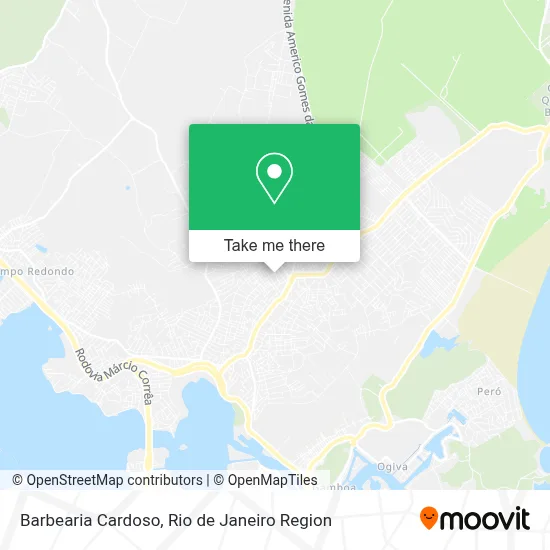 Barbearia Cardoso map