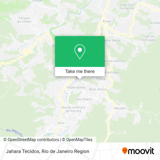 Jahara Tecidos map