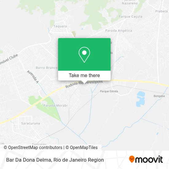 Bar Da Dona Delma map