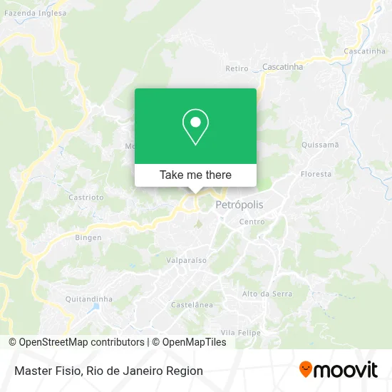 Master Fisio map