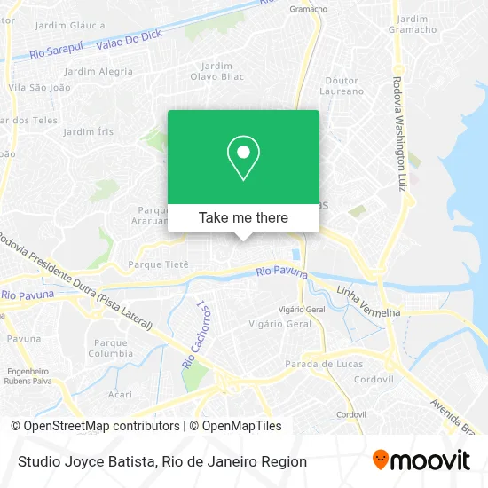 Studio Joyce Batista map