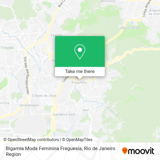 Bigamia Moda Feminina Freguesia map