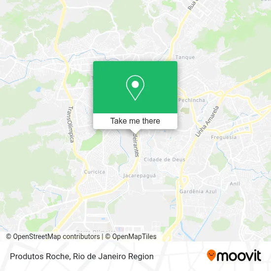Produtos Roche map