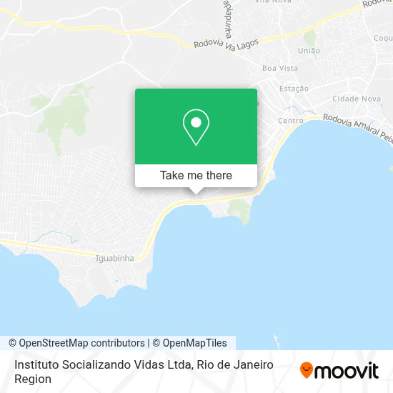 Instituto Socializando Vidas Ltda map