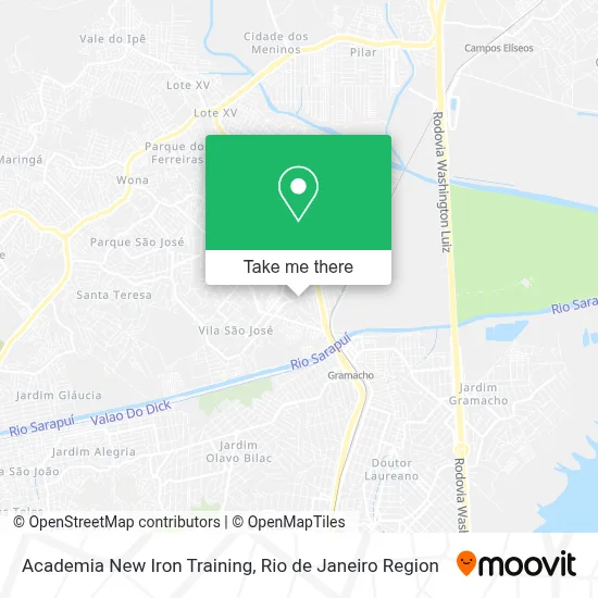 Academia New Iron Training map