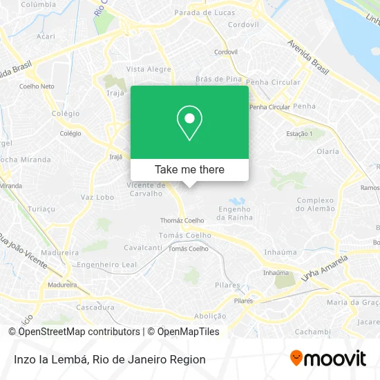 Inzo Ia Lembá map