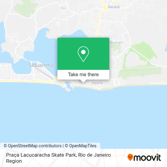 Praça Lacucaracha Skate Park map