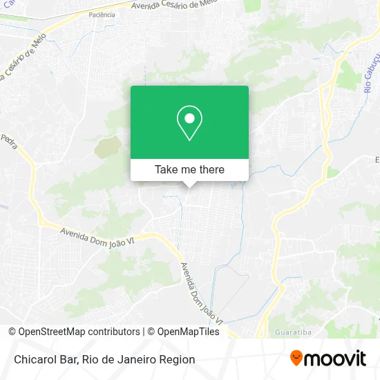 Chicarol Bar map