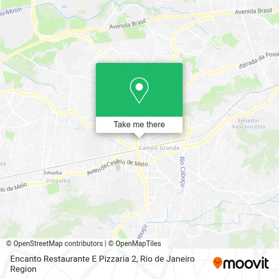 Encanto Restaurante E Pizzaria 2 map